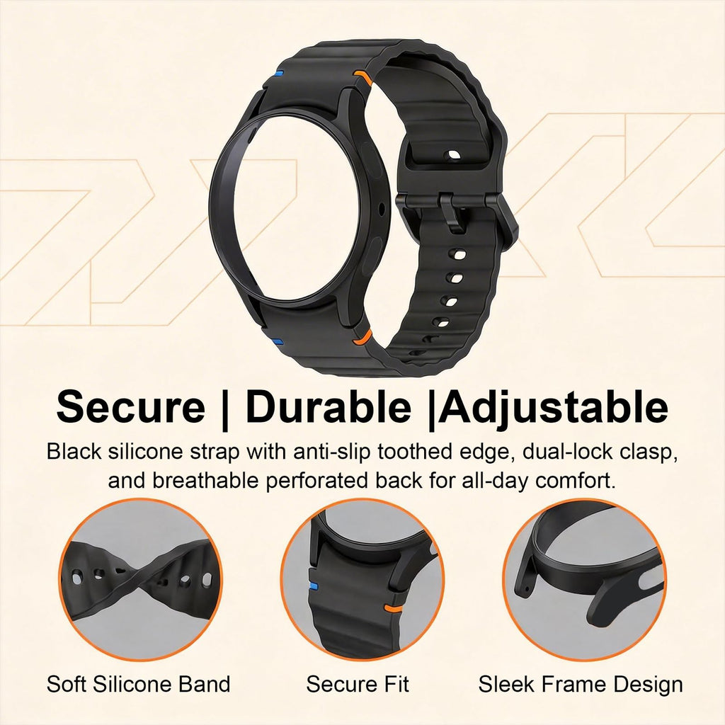 2 Pack Watch Bands & Protector Case U185754