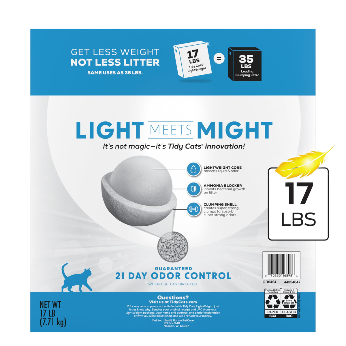 LightWeight Instant Action Cat Litter Y274