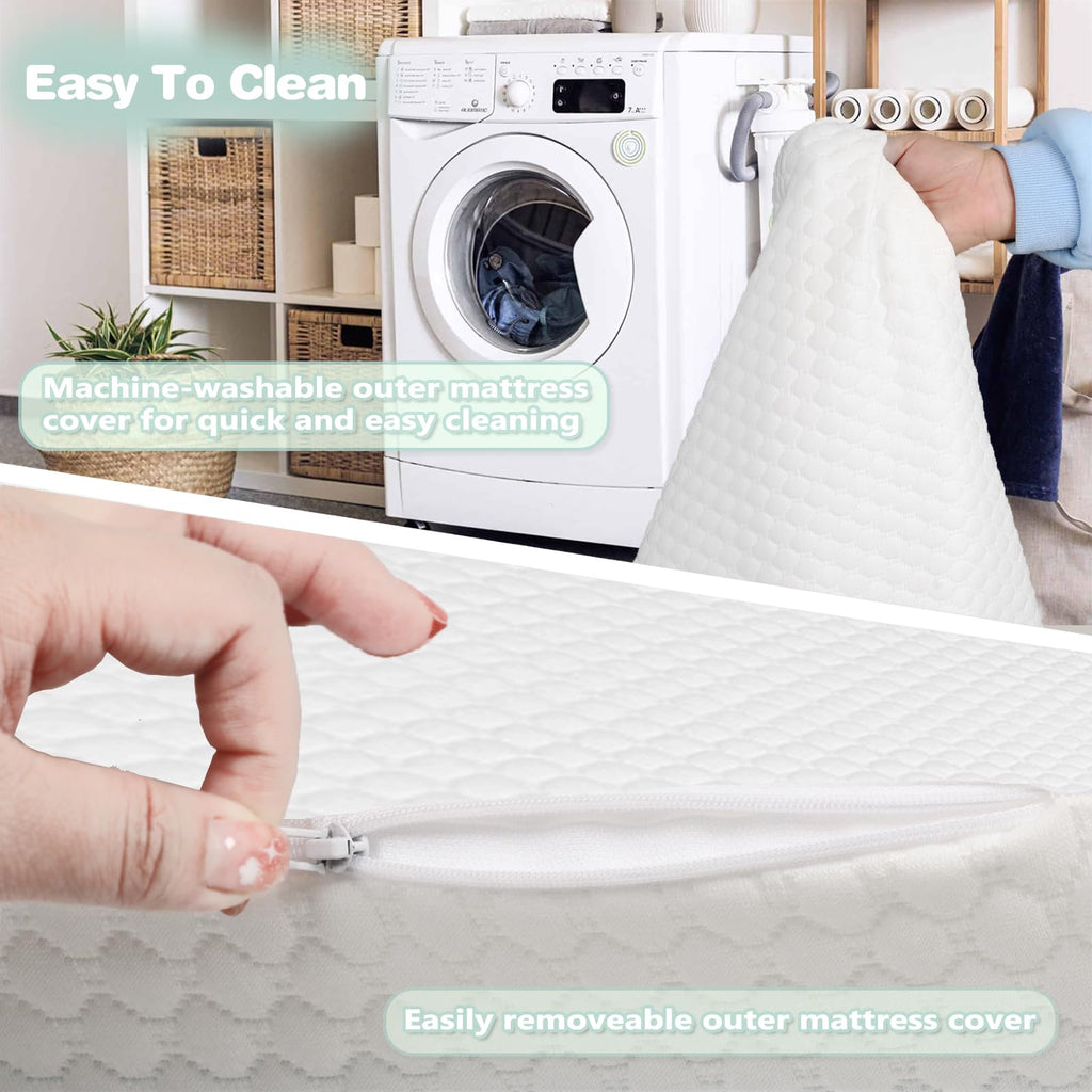 38”x26” Trifold Dual-Firmness Memory Foam Pack and Play Mattress S346776