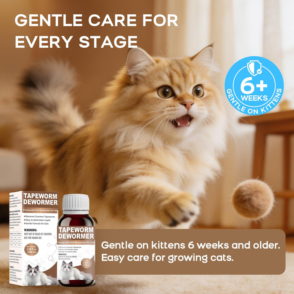 Liquid Cat Tapeworm Dewormer Q989