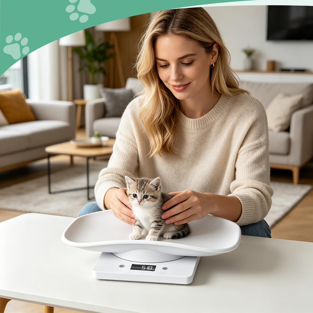 Digital Pet Scale, Max 33lb, 11.4 inch C722