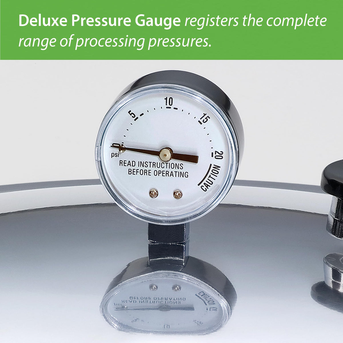 16-Quart Aluminum Pressure Canner and Cooker W26473