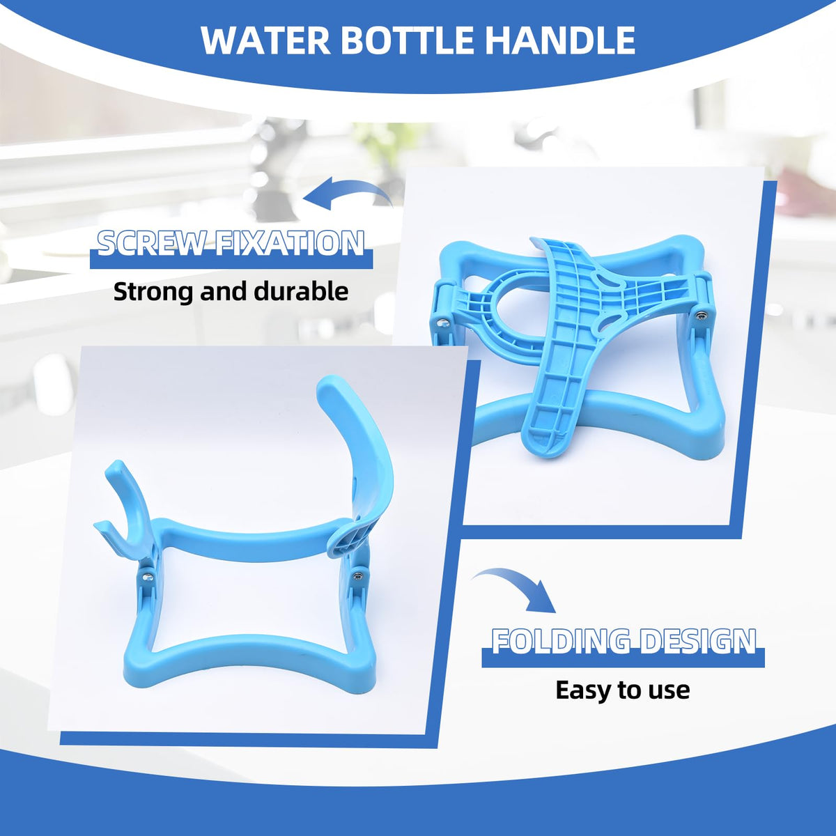 5 Gallon Collapsible Water Jug Holder and 2 Dispenser Valves C693115