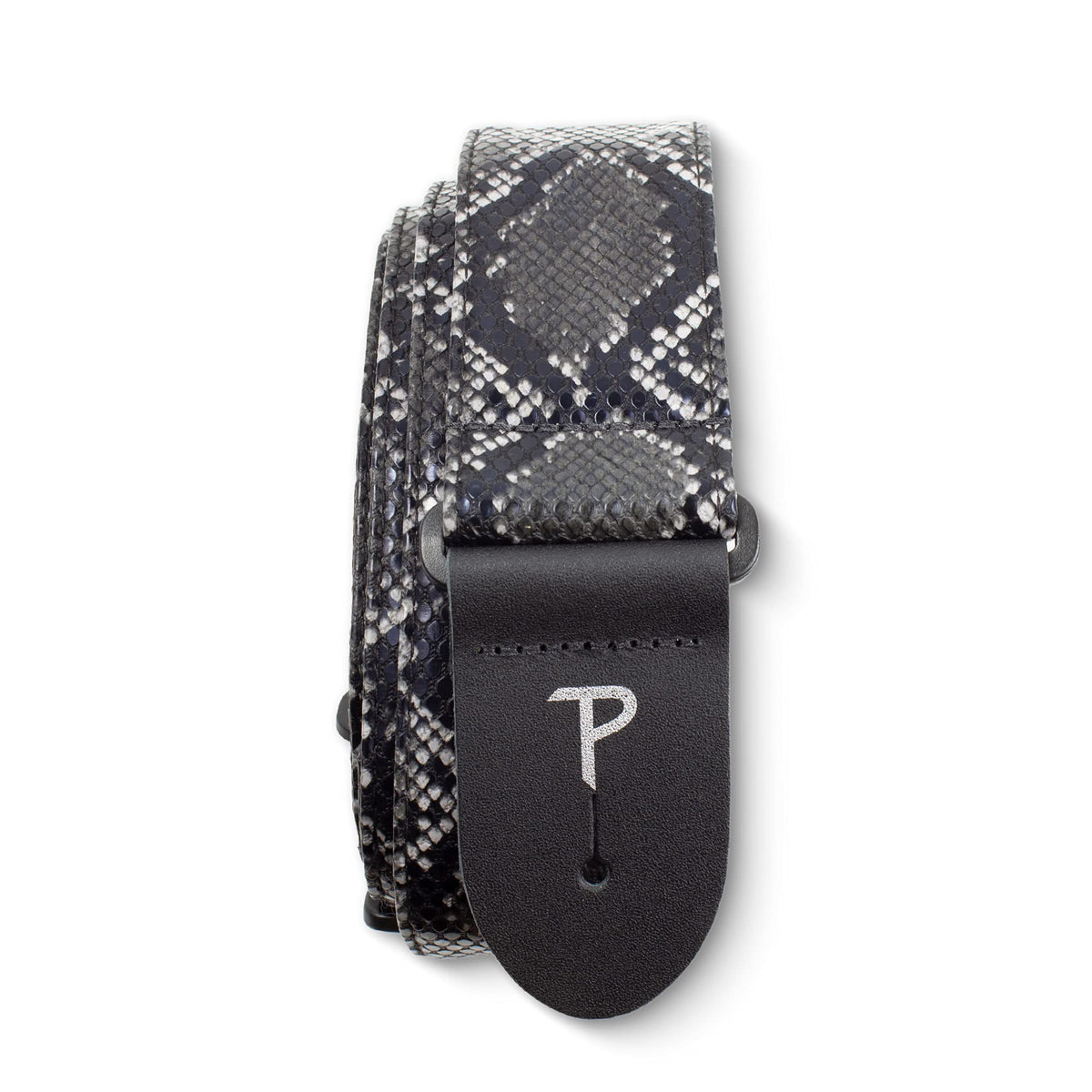 Faux Snake Skin Jacquard Patterned Non-Slip Guitar Strap F189297