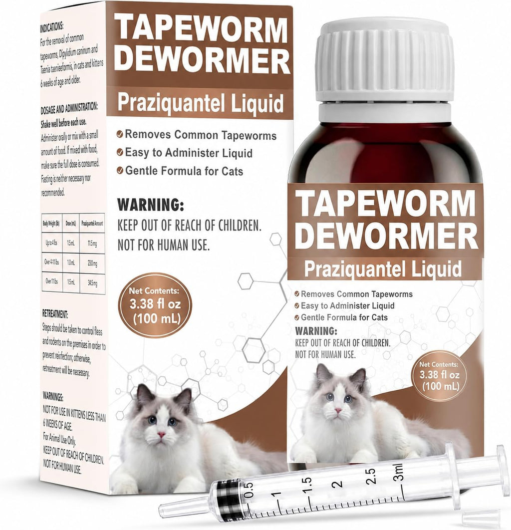 Liquid Cat Tapeworm Dewormer Q989