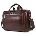 Leather 16'' Laptop Messenger Bag O13523