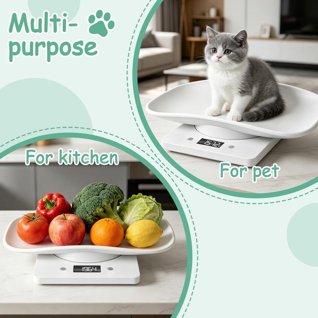 Digital Pet Scale, Max 33lb, 11.4 inch C722