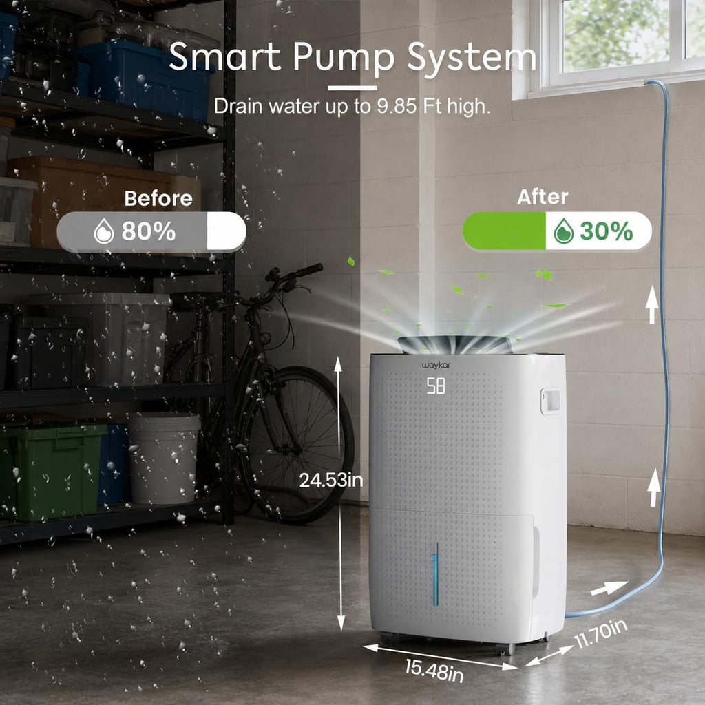 150 Pints Dehumidifier with Pump A9820
