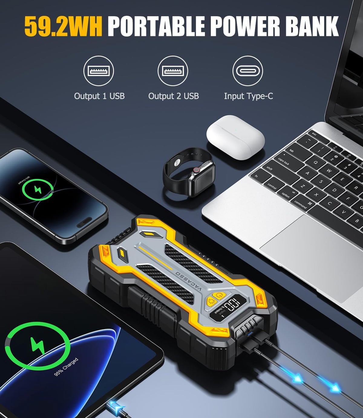 12V Portable Car Jump Starter L9286