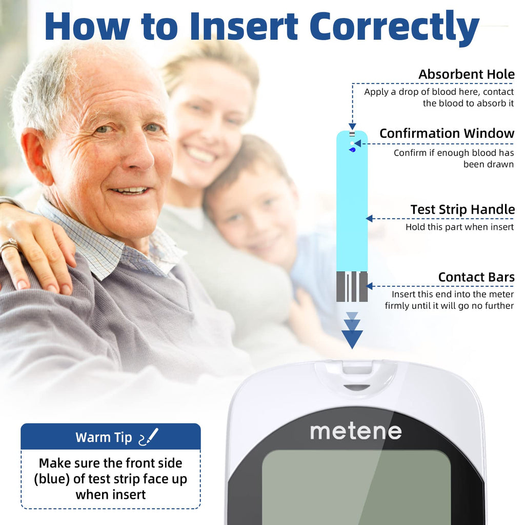 Blood Glucose Test Strips, 100 Count O2537
