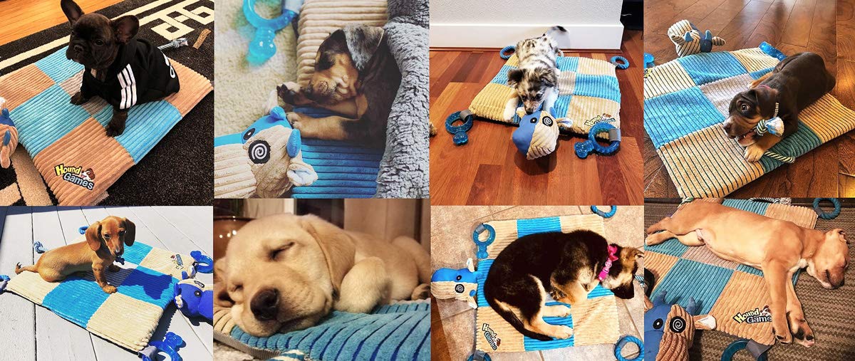 Puppy Play Mat with Teething Toys U5618