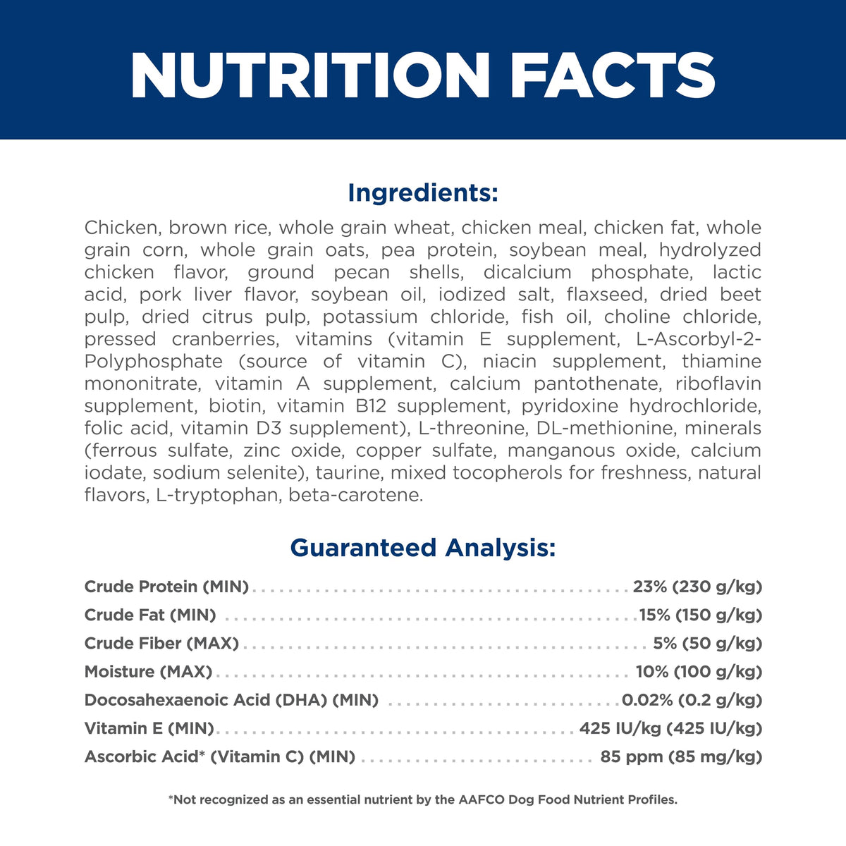 Dry Dog Food U139348
