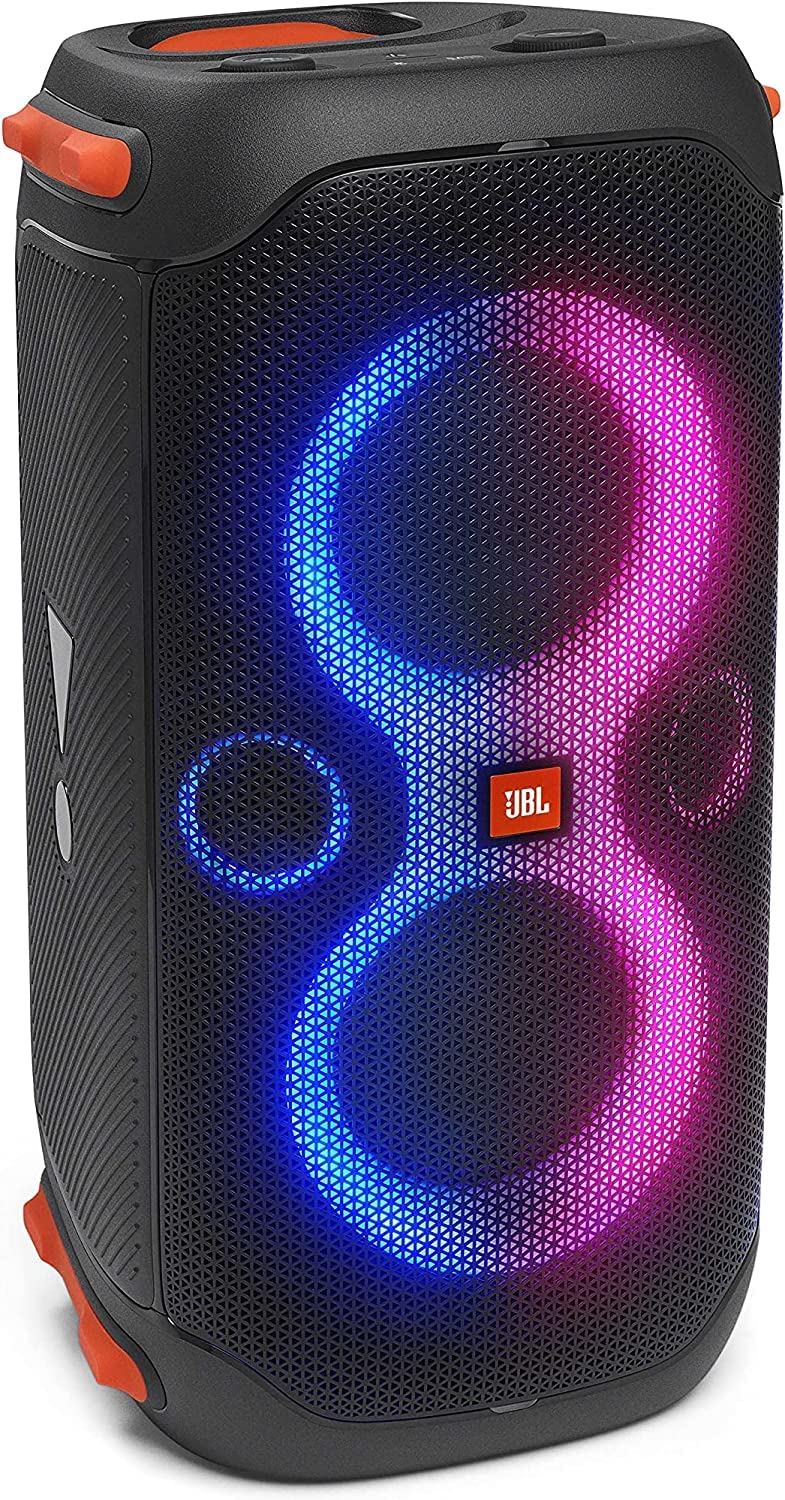 Portable Party Speaker with Built-in Lights Y482837