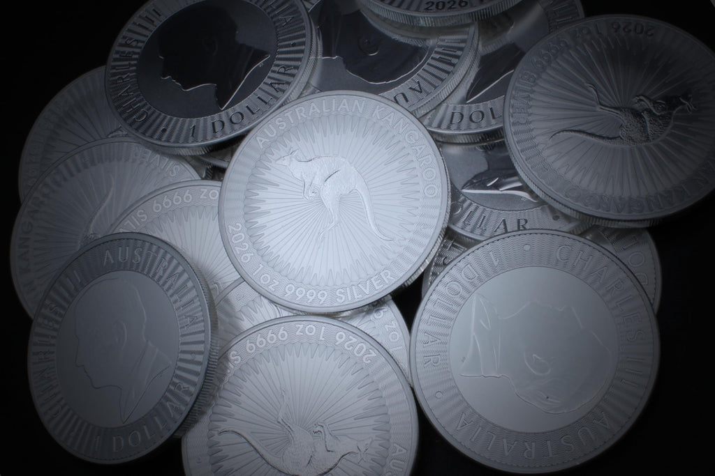 1 oz Australian Silver Kangaroo Brilliant Uncirculated O2346