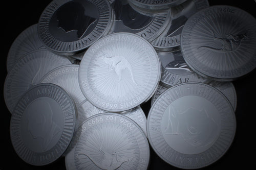 1 oz Australian Silver Kangaroo Brilliant Uncirculated O2346