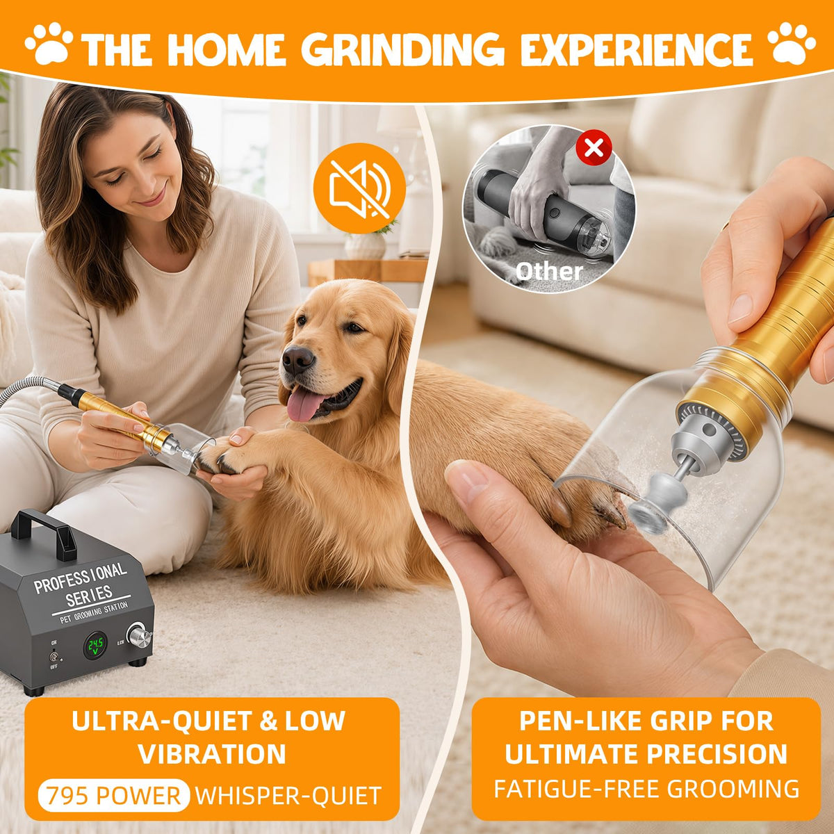 350w Electric Dog Nail Grinder R4835