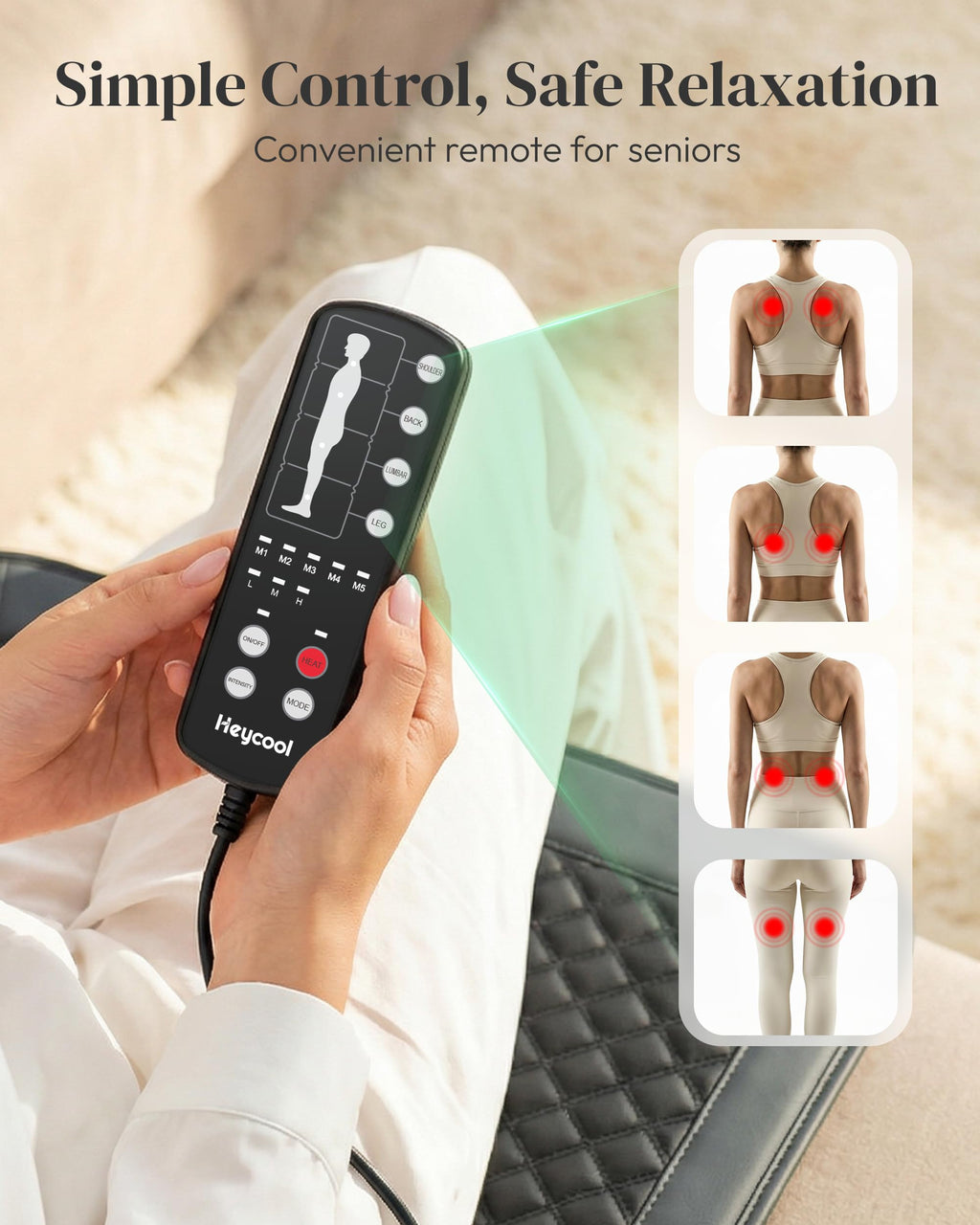 Full Body Massage Mat with Heat Z327849
