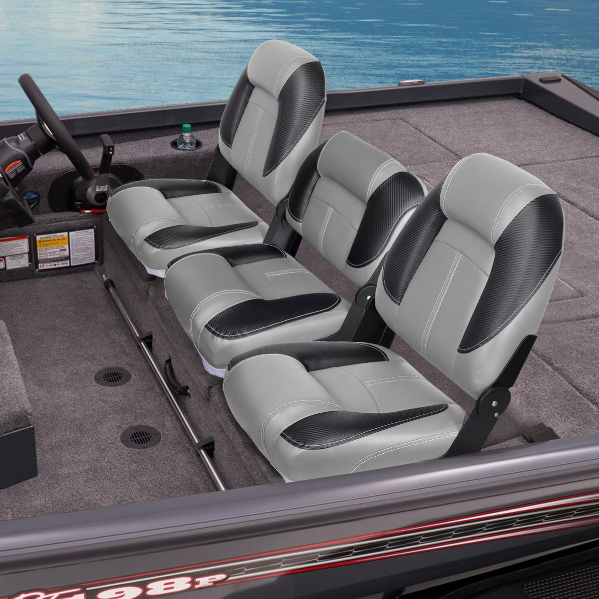 Folding Fishing Boat Seat 3 Pack J5297