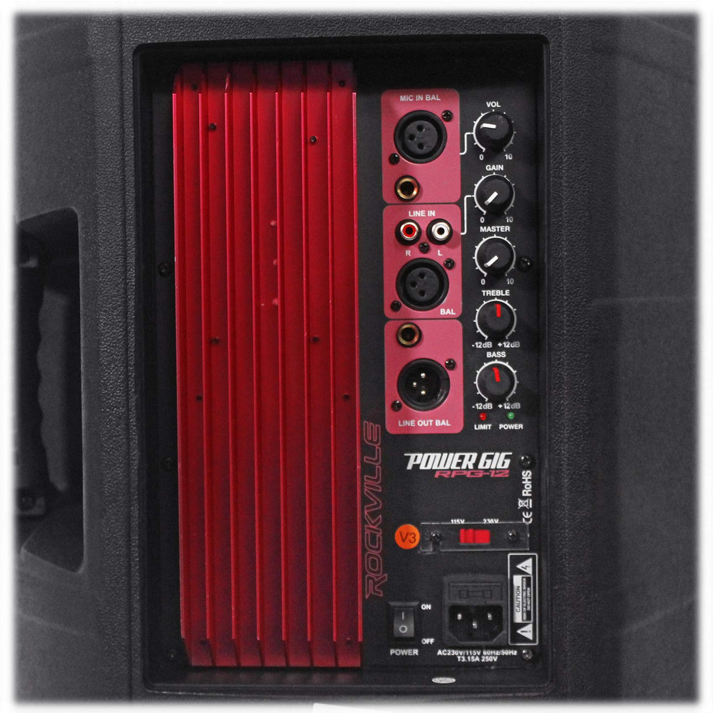 12" Powered Speaker System 2-Pack K405