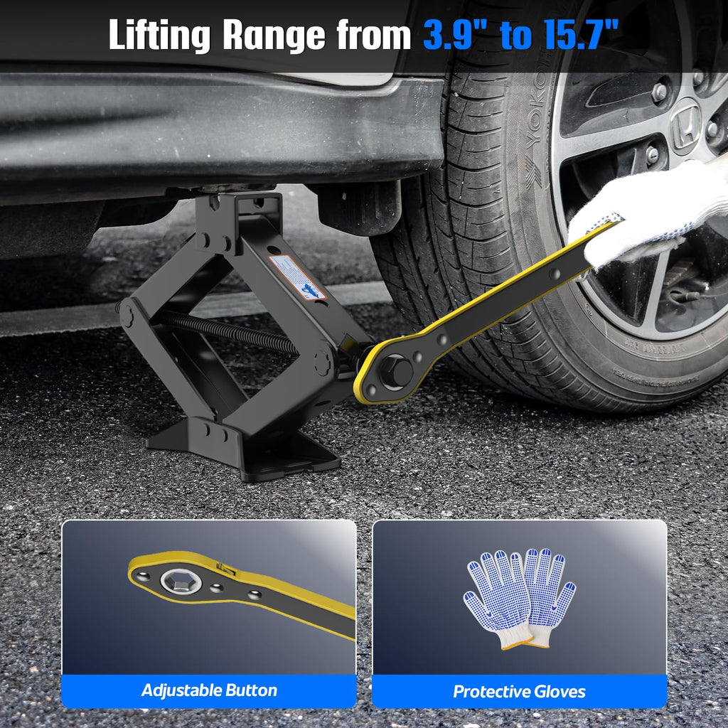 3 Ton Scissor Jack W3193
