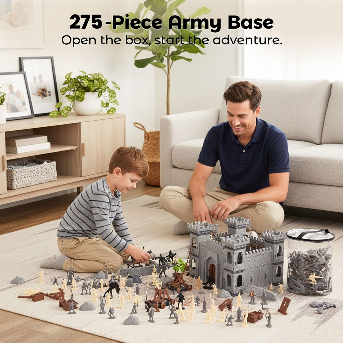 275PCS Medieval Dragon Castle Knights Figures Set Z44165