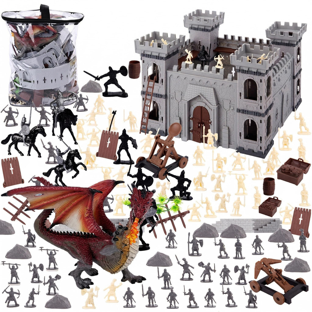 275PCS Medieval Dragon Castle Knights Figures Set Z44165