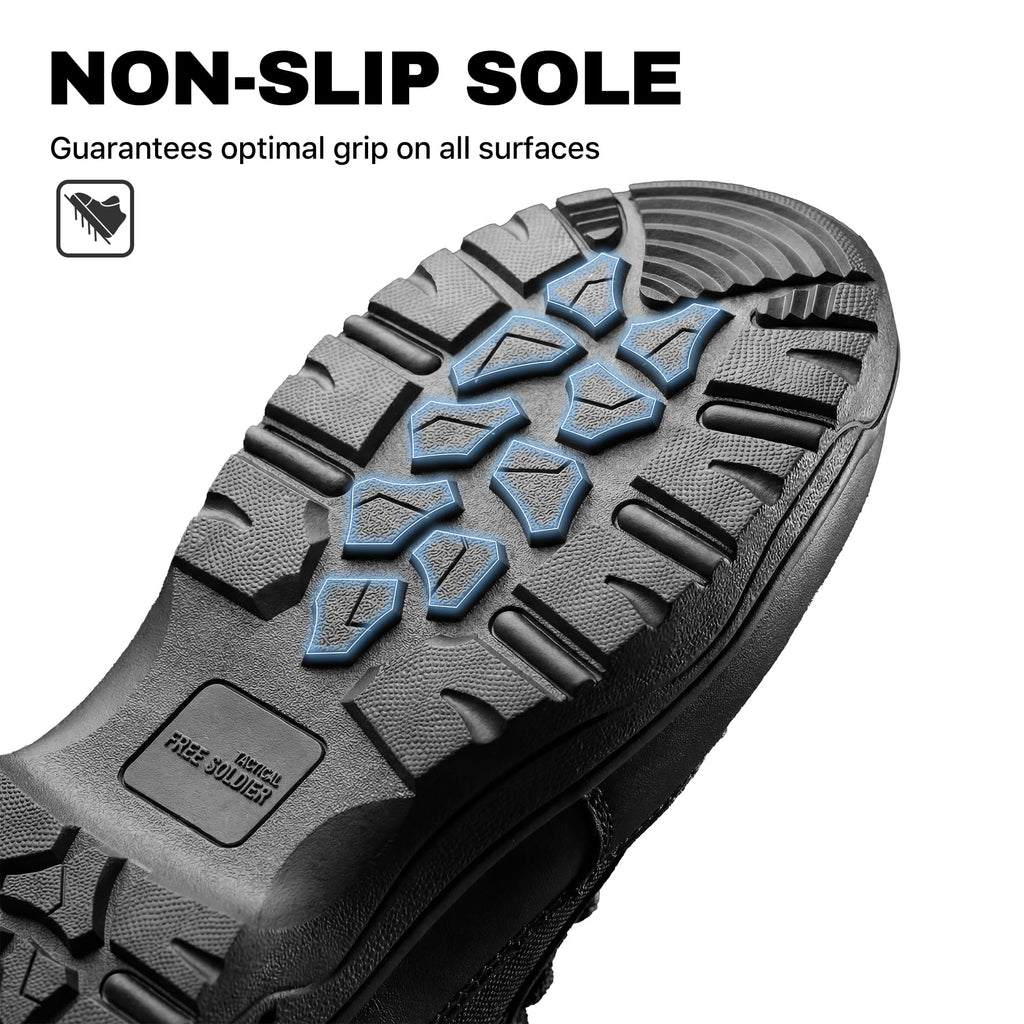 Waterproof Side Zip 8" Tactical Boot O320