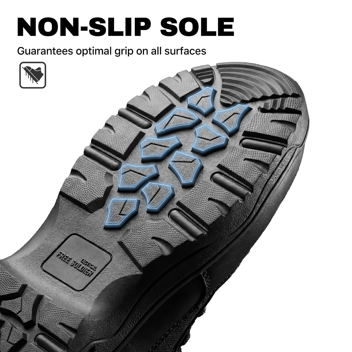 Waterproof Side Zip 8" Tactical Boot O320