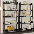 5-Tier Industrial Ladder Shelf Bookcase Y515