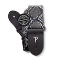 Faux Snake Skin Jacquard Patterned Non-Slip Guitar Strap F189297