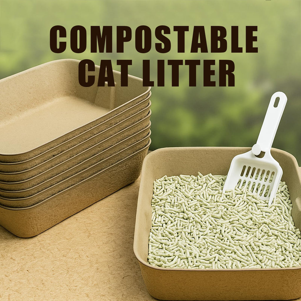 8 Pack Disposable Litter Boxes P89404