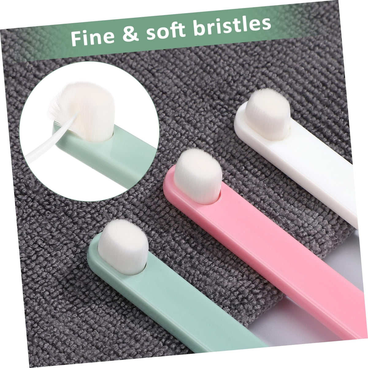 3 Pack Soft Small Head Toothbrushes S12302
