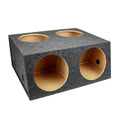 12 Inch 4 Hole Sealed Divided Speaker Box Subwoofer Enclosure P3693