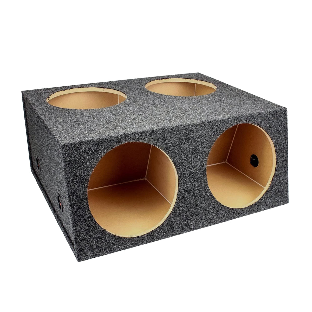 12 Inch 4 Hole Sealed Divided Speaker Box Subwoofer Enclosure P3693