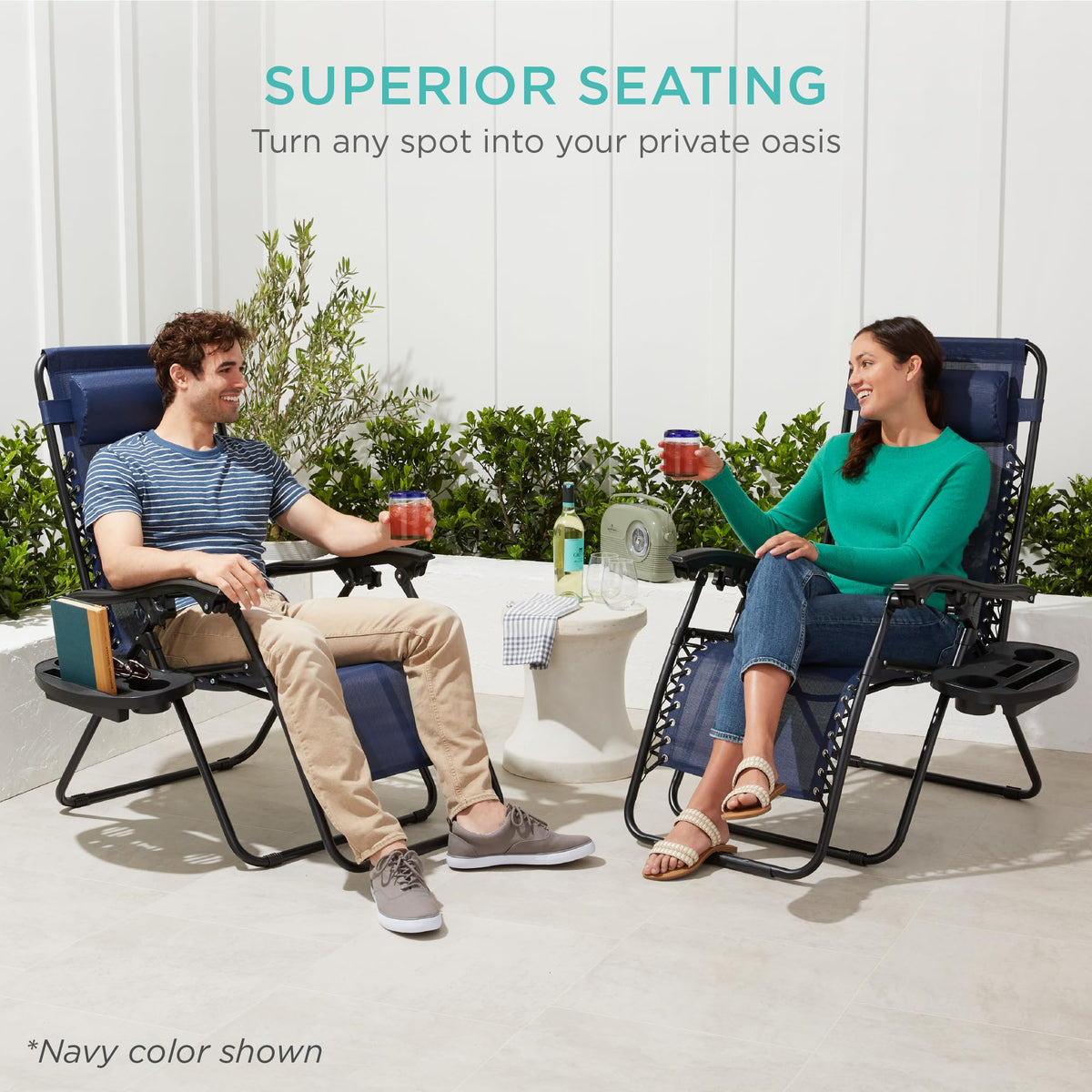 Zero Gravity Chair Recliner Black R2408