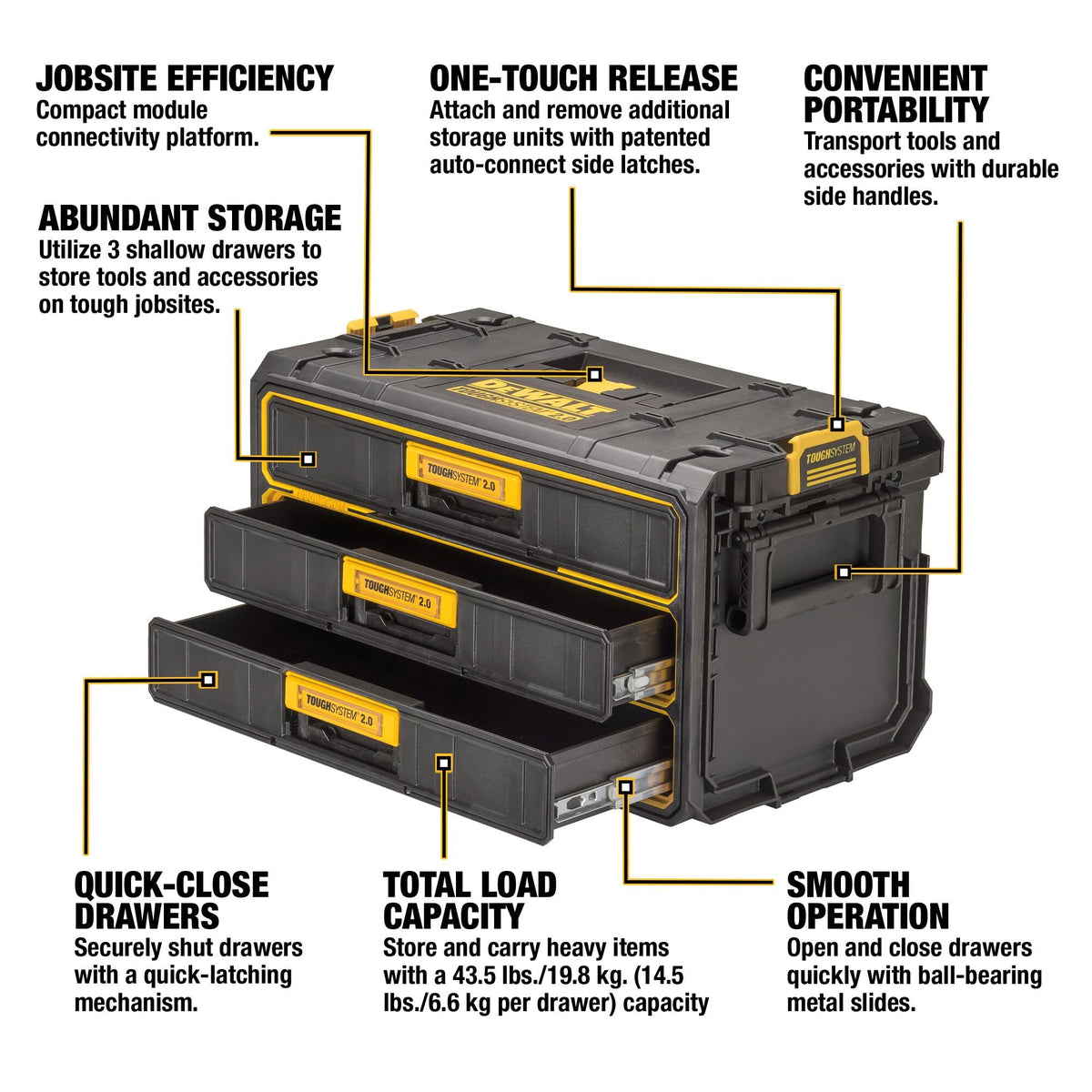 3 Drawer Tool Organizer and Storage Unit X655
