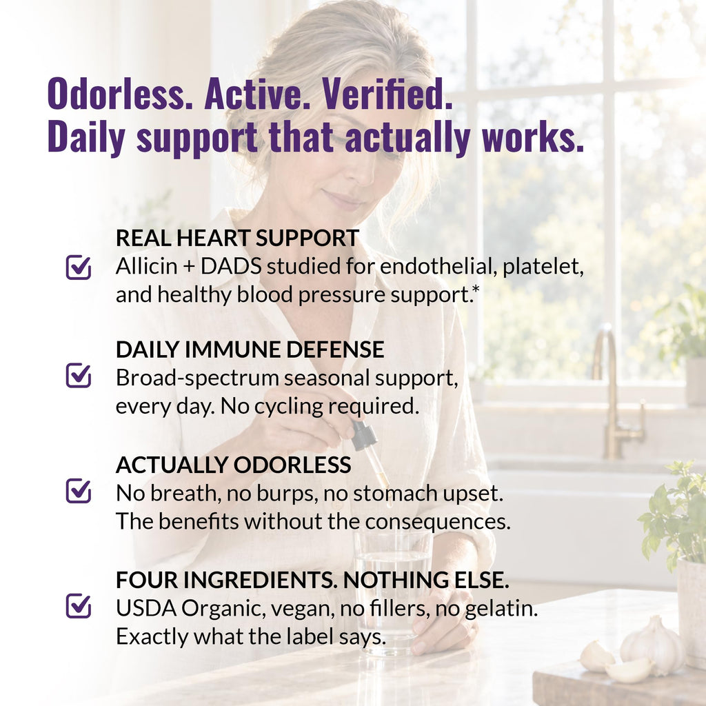 Organic Odorless Garlic Supplements X50828