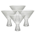 Clear 11.5 Ounce Glass Martini Set of 4 X926210