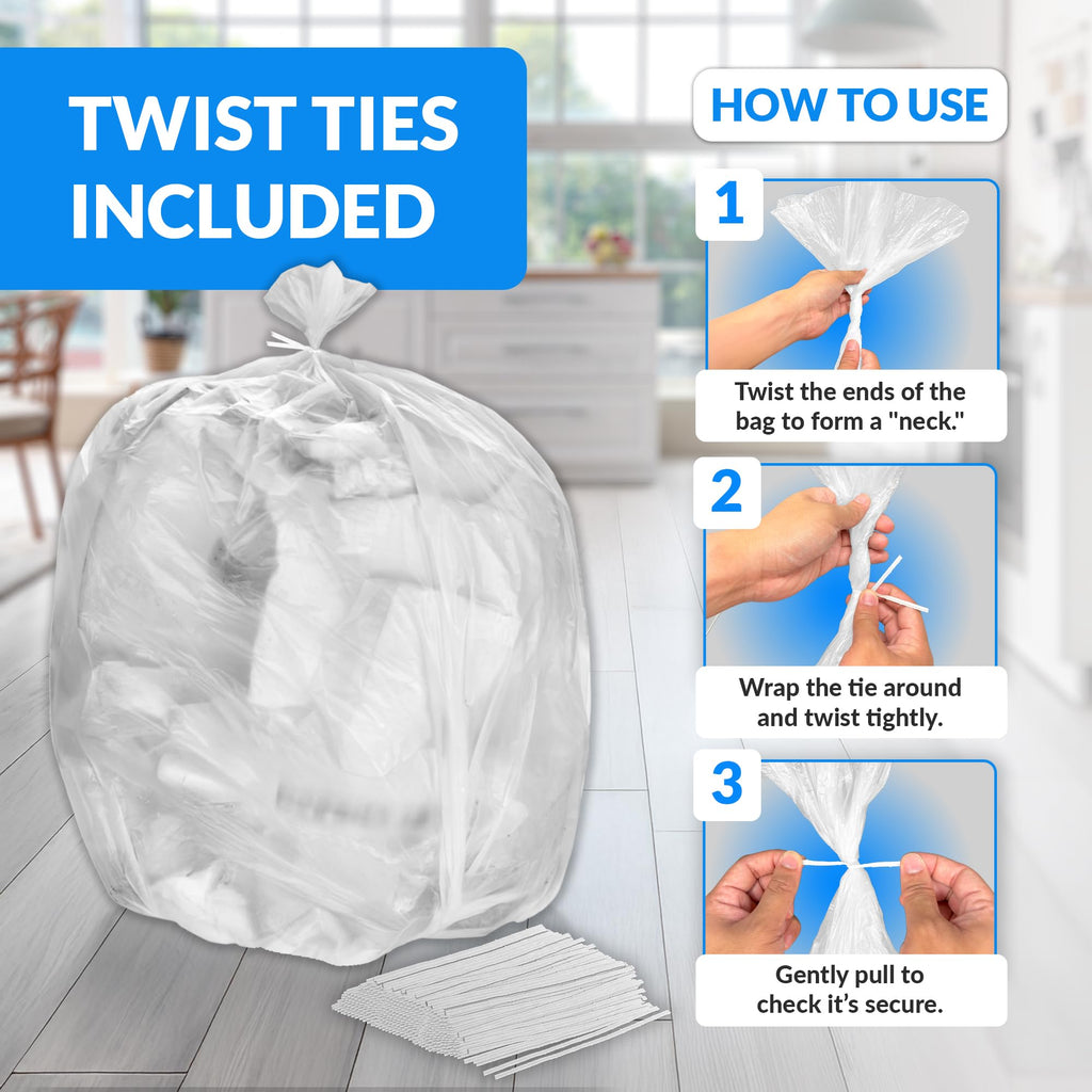 65 Gallon Heavy Duty Trash Bags H992955