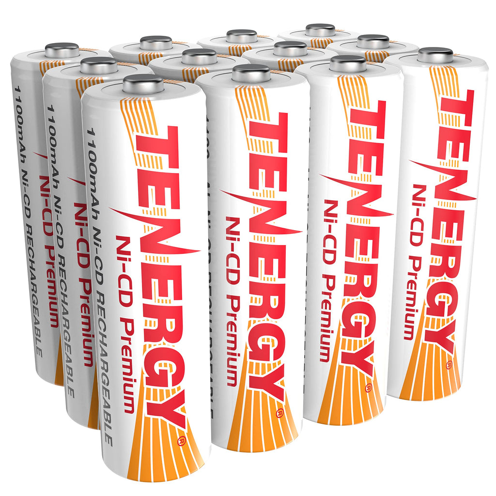 AA NiCd Rechargeable Batteries 1100mAh 1.2V 12 Count D1049