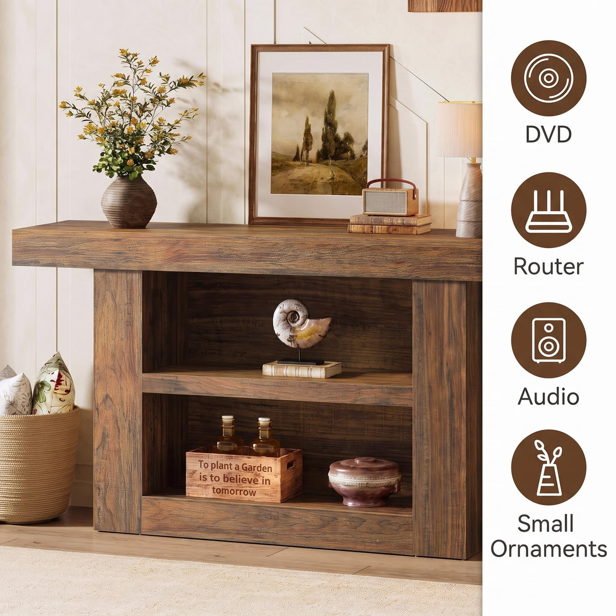 63" 3-Tier TV Stand Z2395