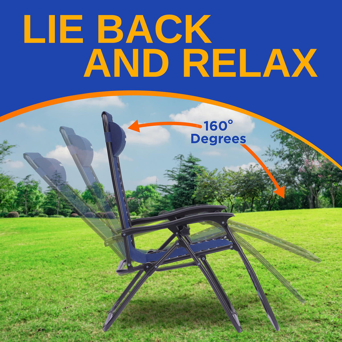 Zero Gravity Lounge Chair Set with Table S924445