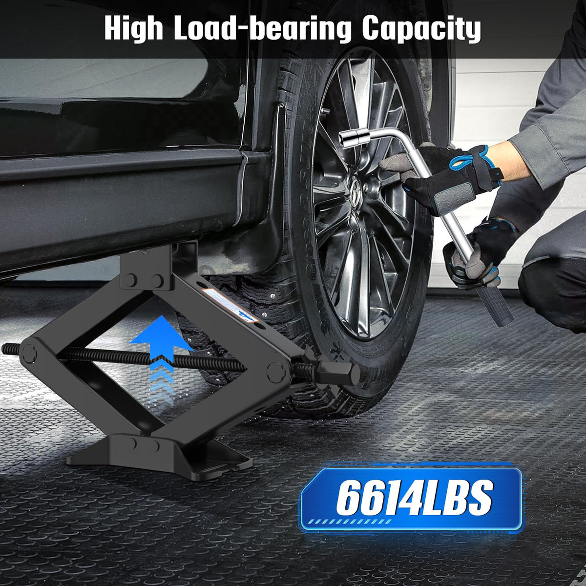 3 Ton Scissor Jack W3193