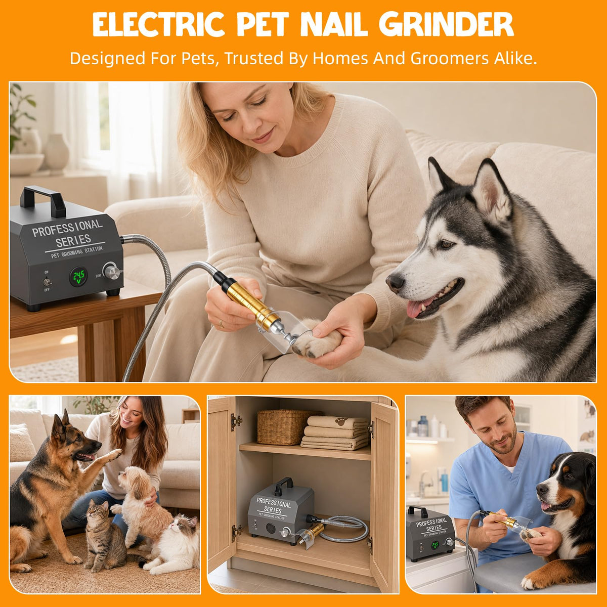 350w Electric Dog Nail Grinder R4835