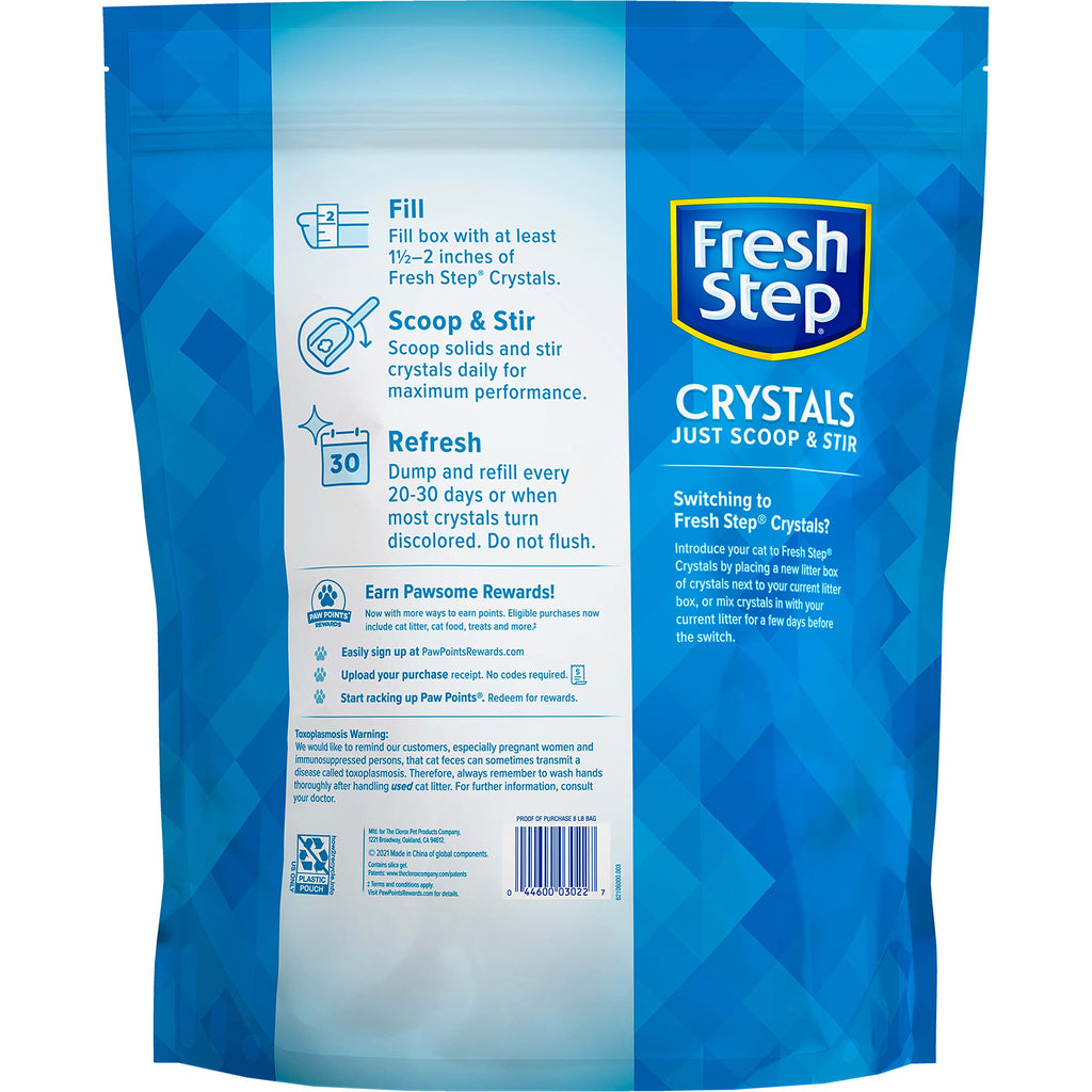 Crystal Cat Litter 8lbs P58005