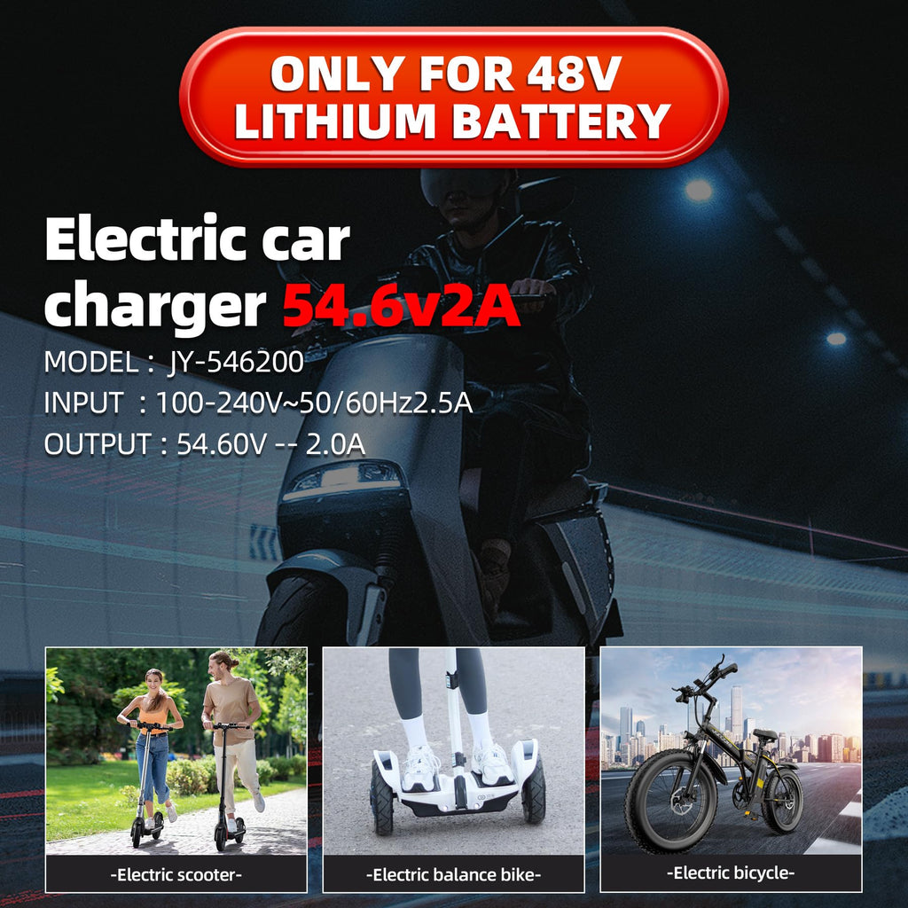 54.6V 2A Electric Bike Charger M76957