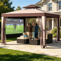 10×10 Outdoor Gazebo Canopy Tent B130