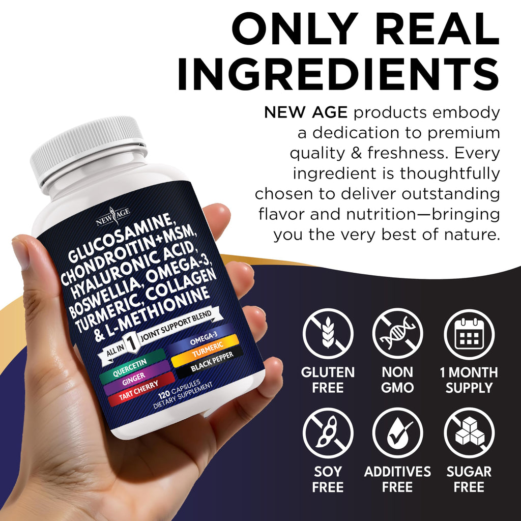 Glucosamine Chondroitin MSM Turmeric Collagen 240 Count J29813
