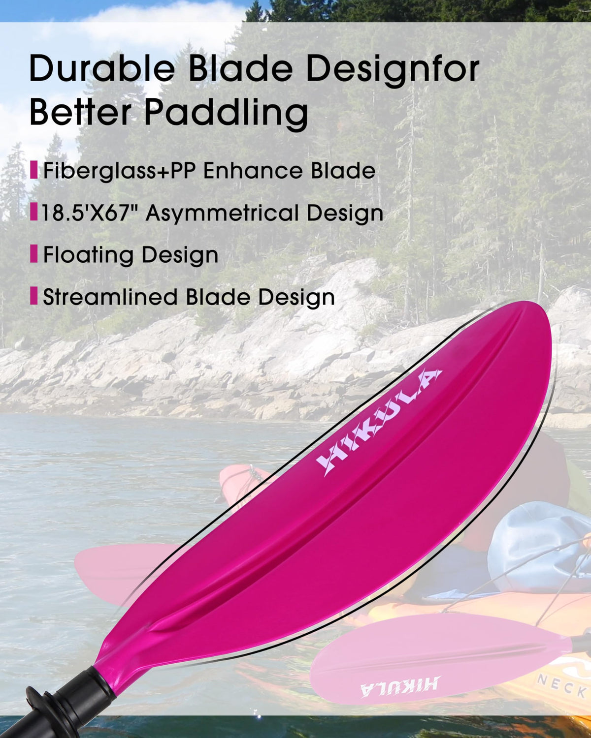 Adjustable Floating Kayak Paddles 3 Piece R563