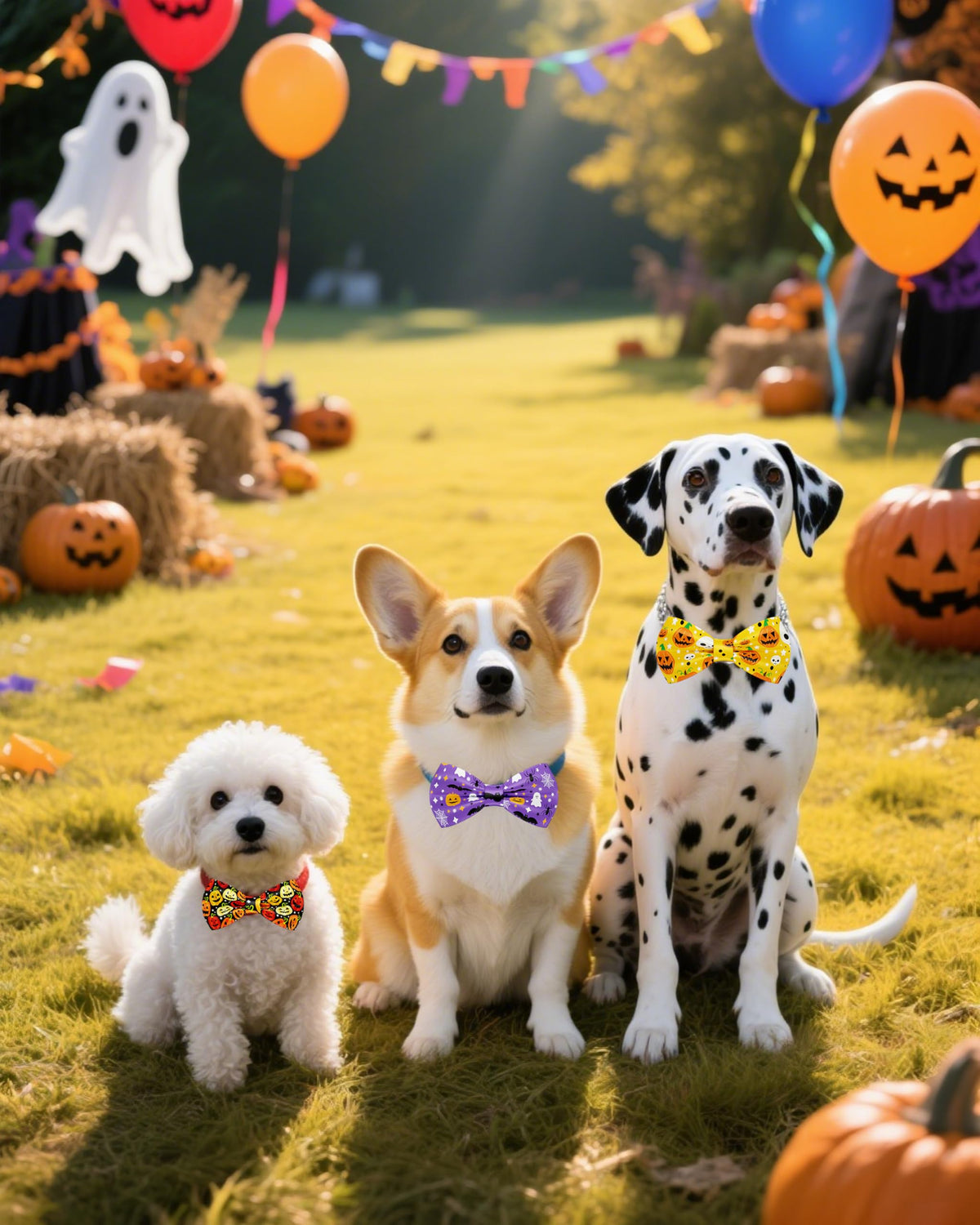 50 Pack Dog Bowties Z906